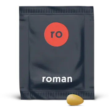 Cialis pills with Roman pill packet