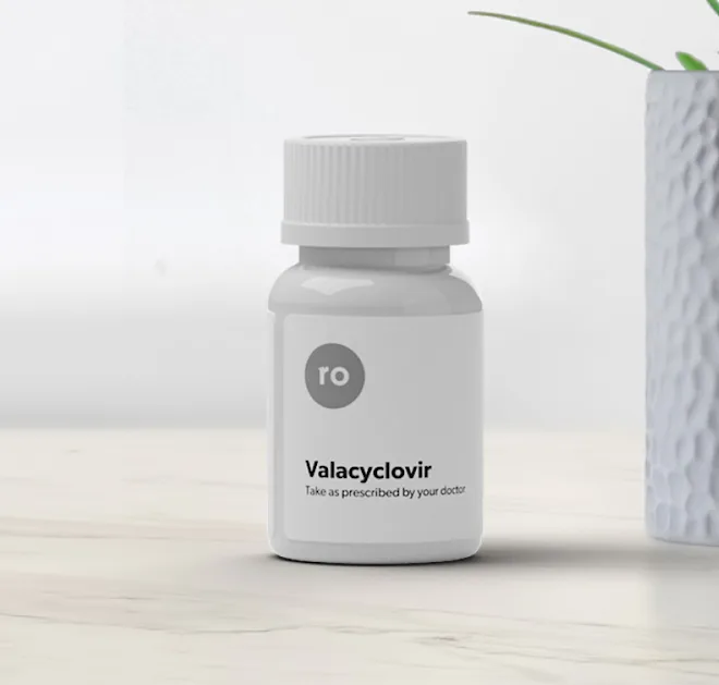 Ro Valacyclovir bottle