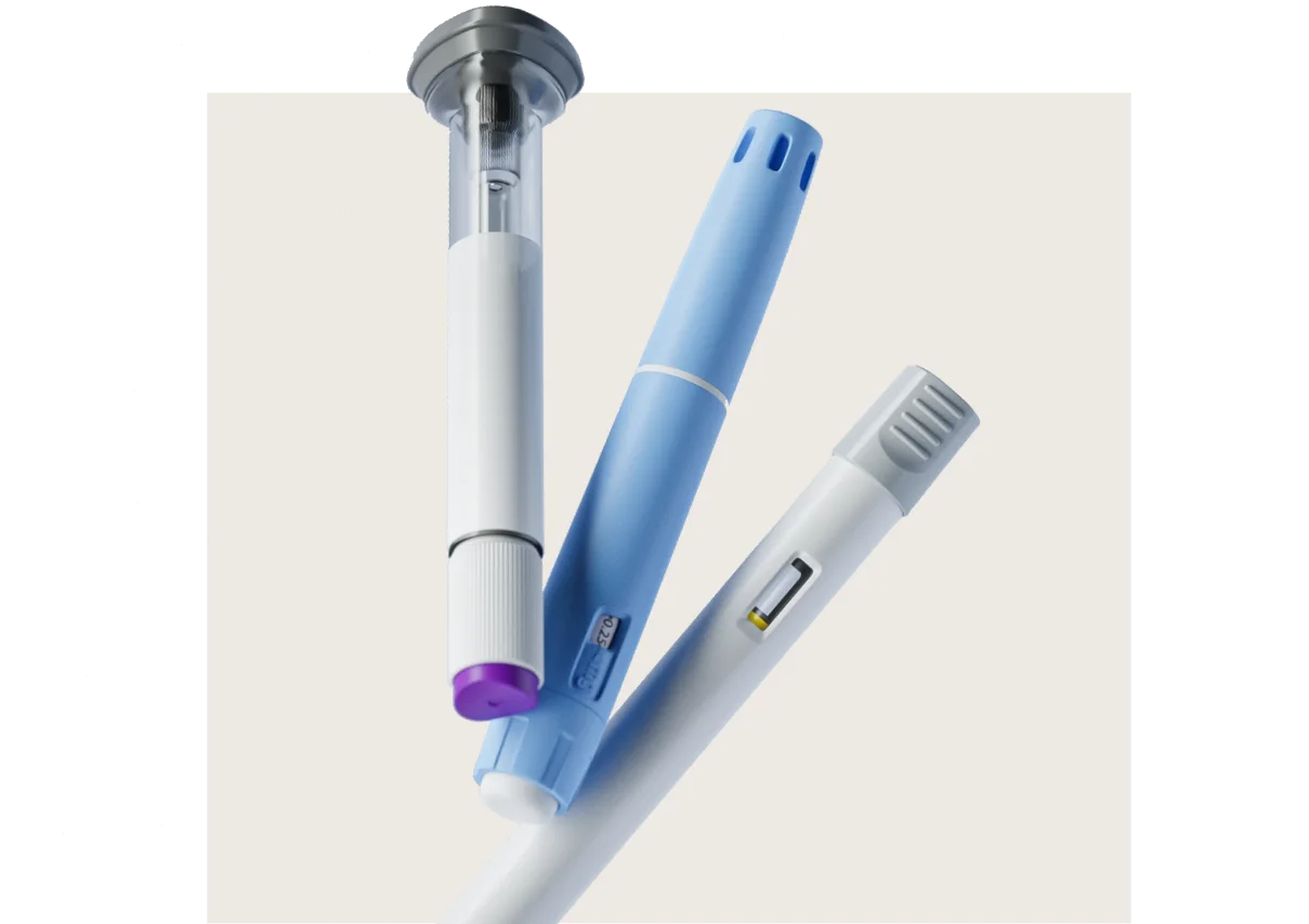 GLP-1 injection pens