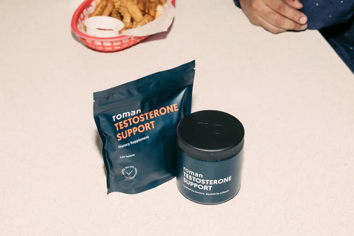 Testosterone support in a bulk bag or can