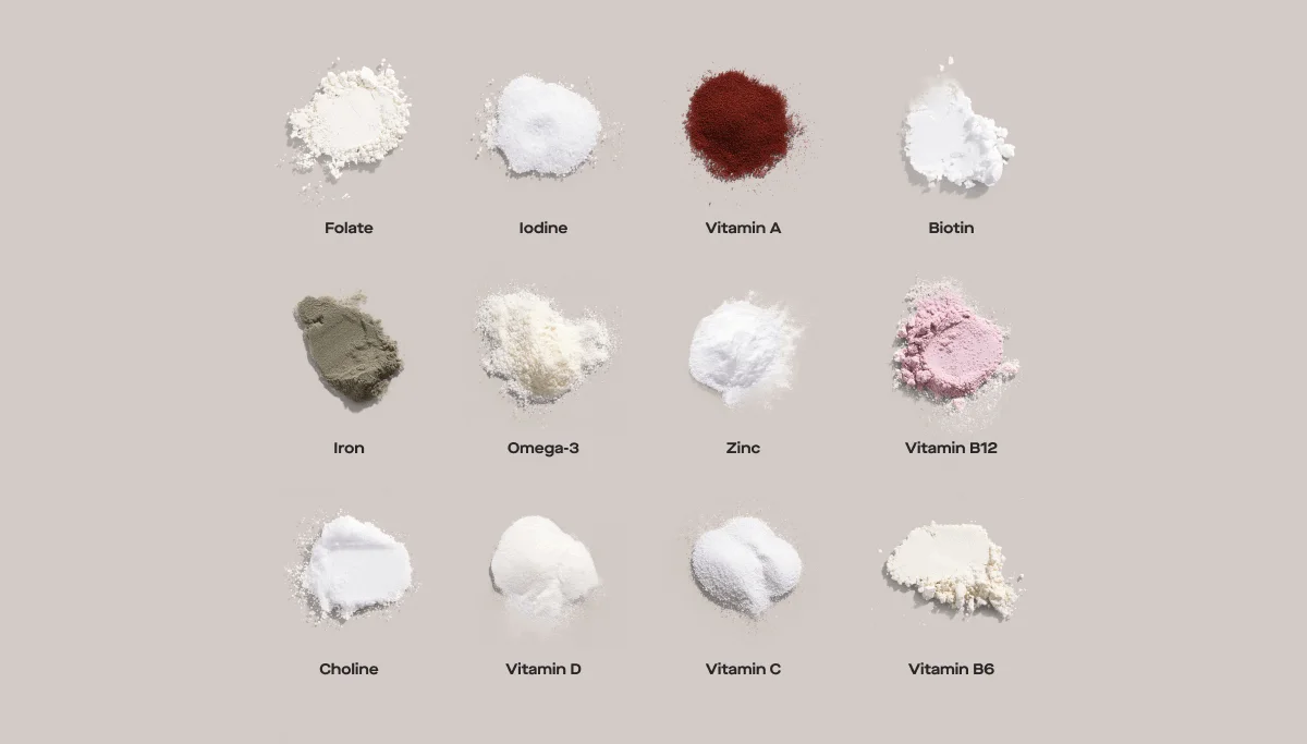 What ingredients to look for in a prenatal vitamin - Desktop Image