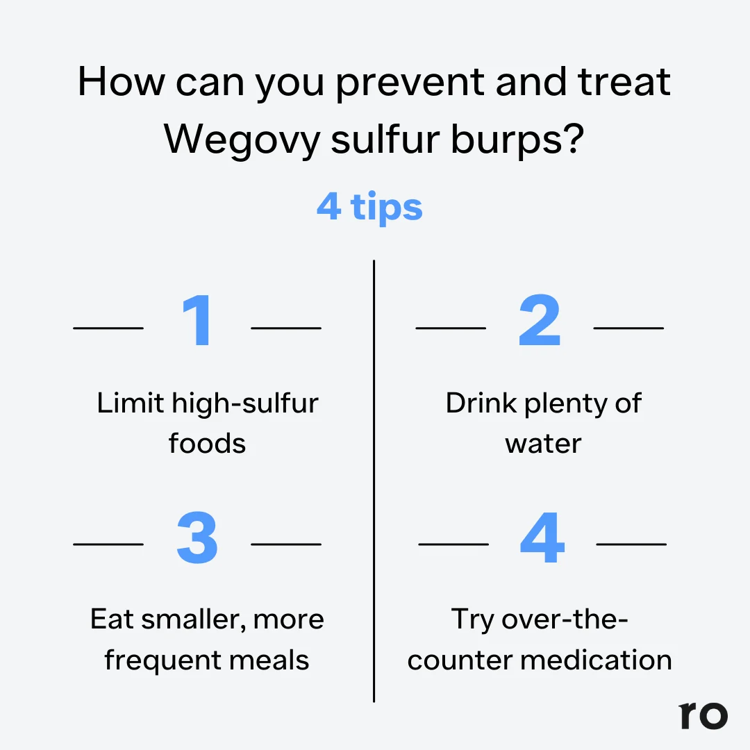 tirzepatide sulphur burps Wegovy Sulfur Burps: Why They Happen and How to Treat Them