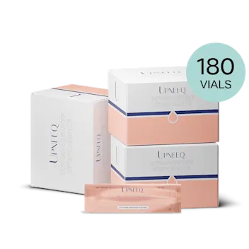 Upneeq product and packaging