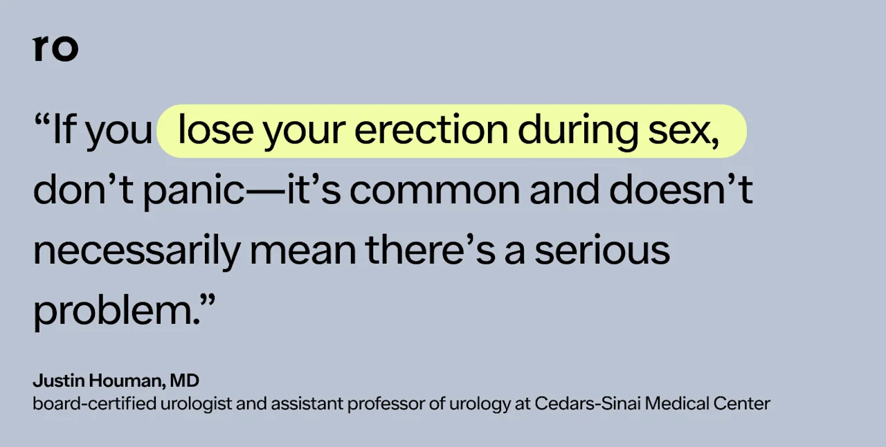 Why Does My Erection Go Away So Fast? | Ro