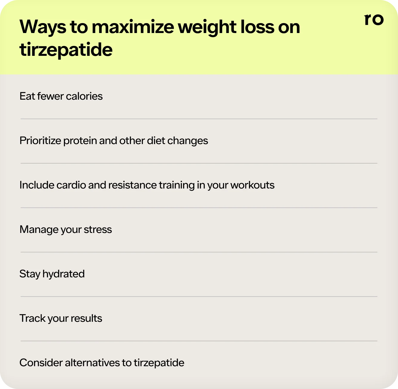 how to wean off tirzepatide without gaining weight Why Am I Not Losing Weight on Tirzepatide?